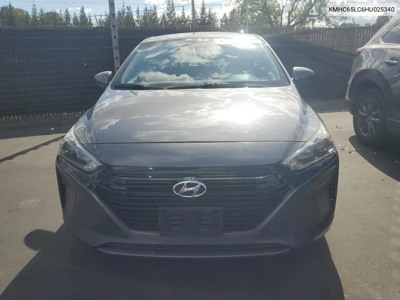 2017 Hyundai Ioniq Blue VIN: KMHC65LC6HU025340 Lot: 56548925