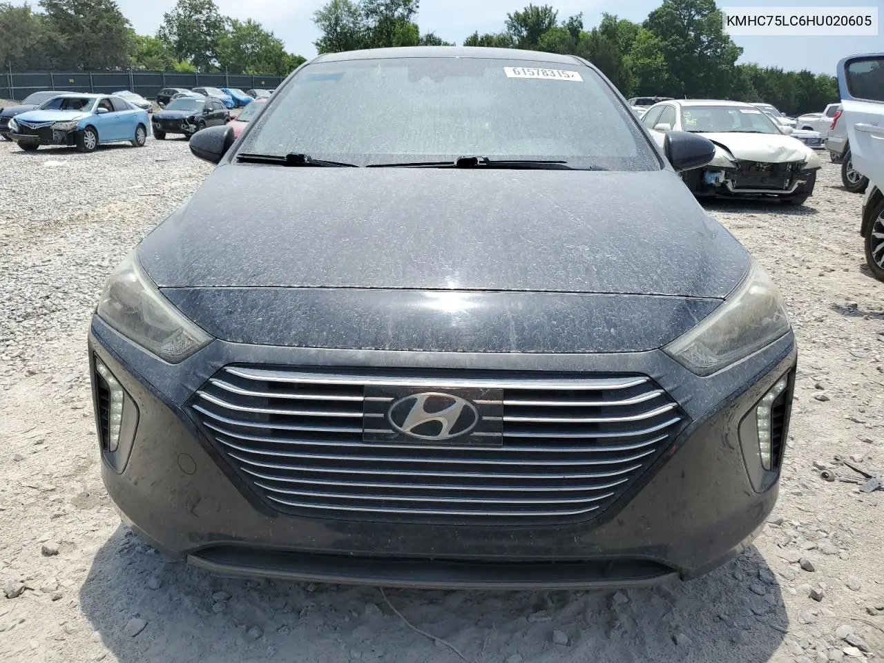 2017 Hyundai Ioniq Sel VIN: KMHC75LC6HU020605 Lot: 61578315