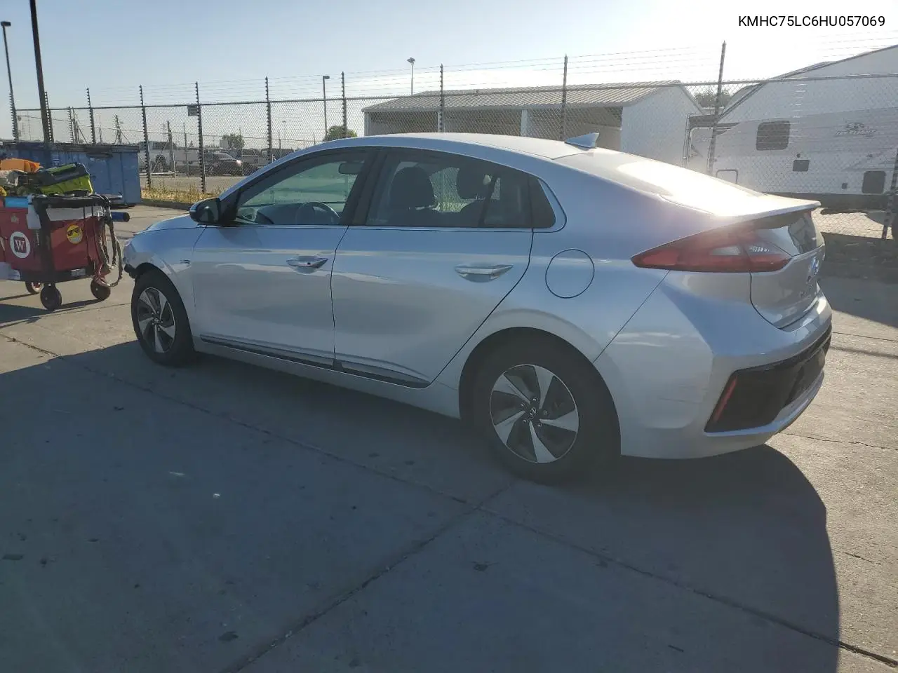 2017 Hyundai Ioniq Sel VIN: KMHC75LC6HU057069 Lot: 62518655