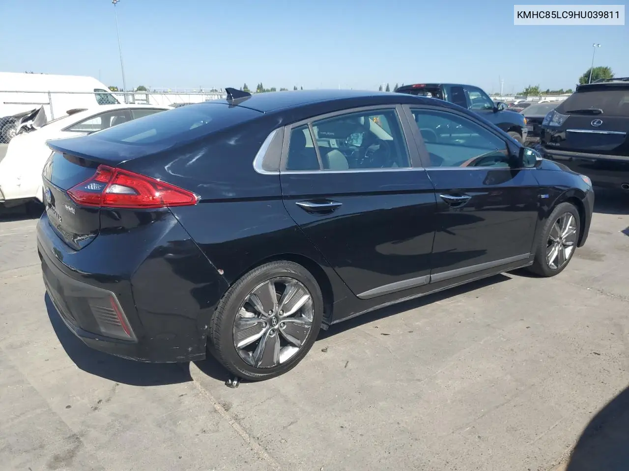 2017 Hyundai Ioniq Limited VIN: KMHC85LC9HU039811 Lot: 62559315