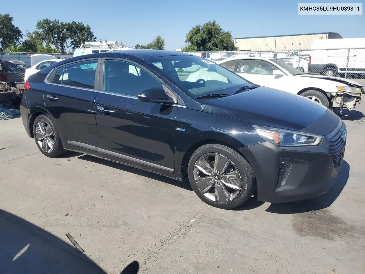 2017 Hyundai Ioniq Limited VIN: KMHC85LC9HU039811 Lot: 62559315