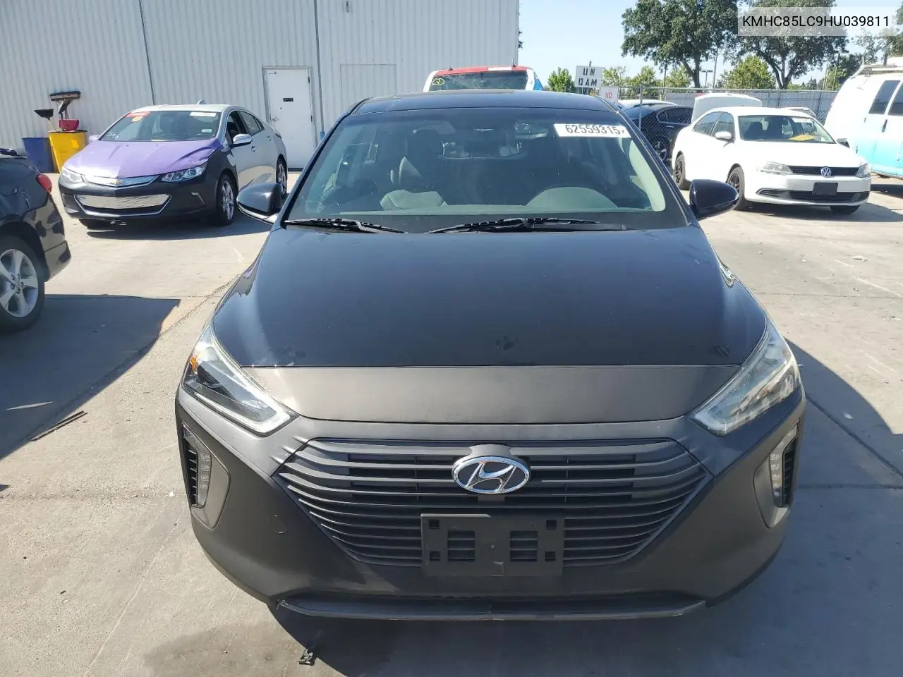 2017 Hyundai Ioniq Limited VIN: KMHC85LC9HU039811 Lot: 62559315
