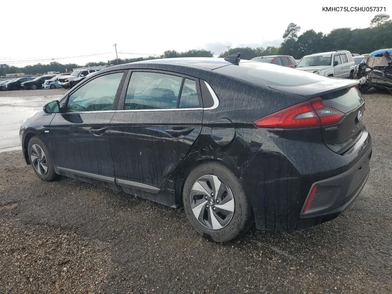 2017 Hyundai Ioniq Sel VIN: KMHC75LC5HU057371 Lot: 63263525