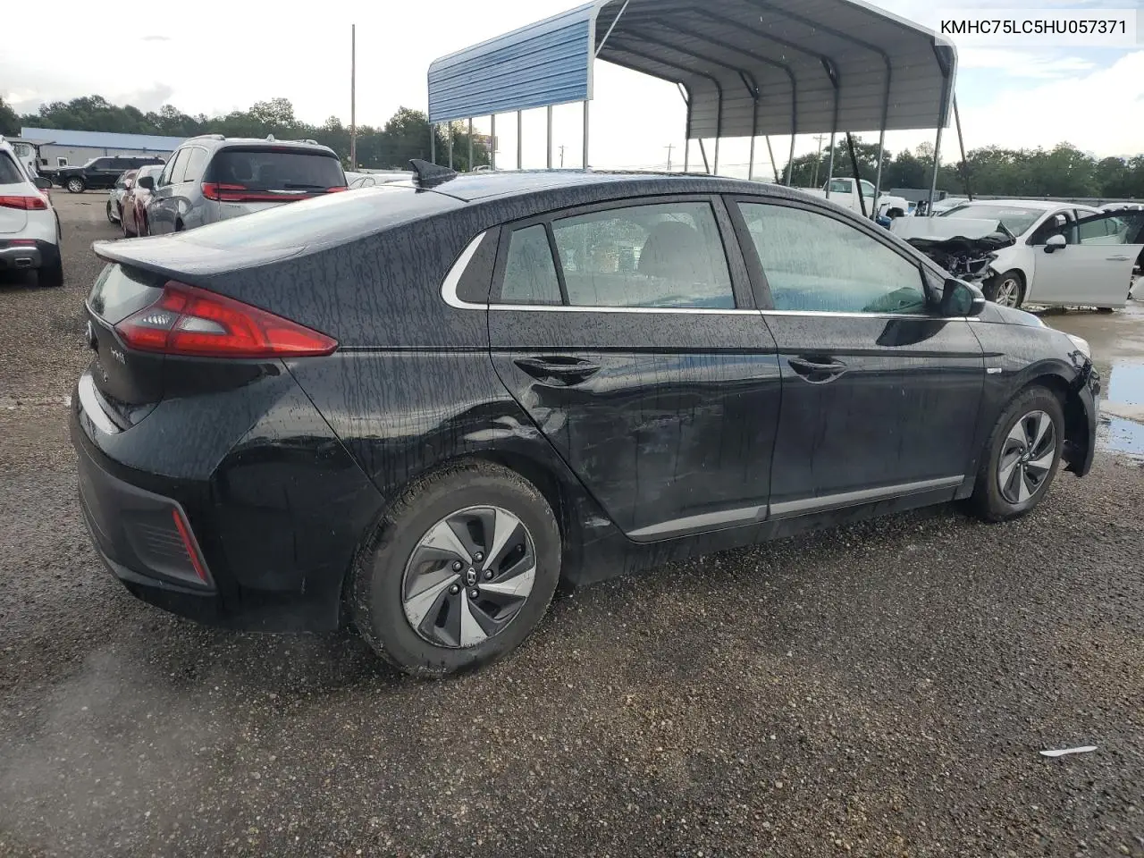 2017 Hyundai Ioniq Sel VIN: KMHC75LC5HU057371 Lot: 63263525