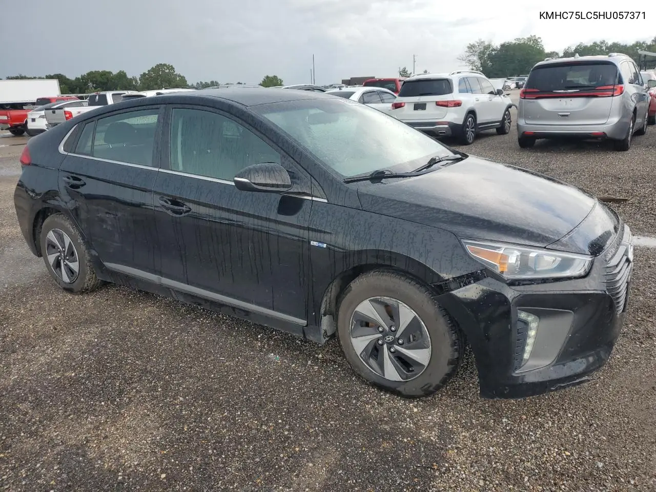 2017 Hyundai Ioniq Sel VIN: KMHC75LC5HU057371 Lot: 63263525