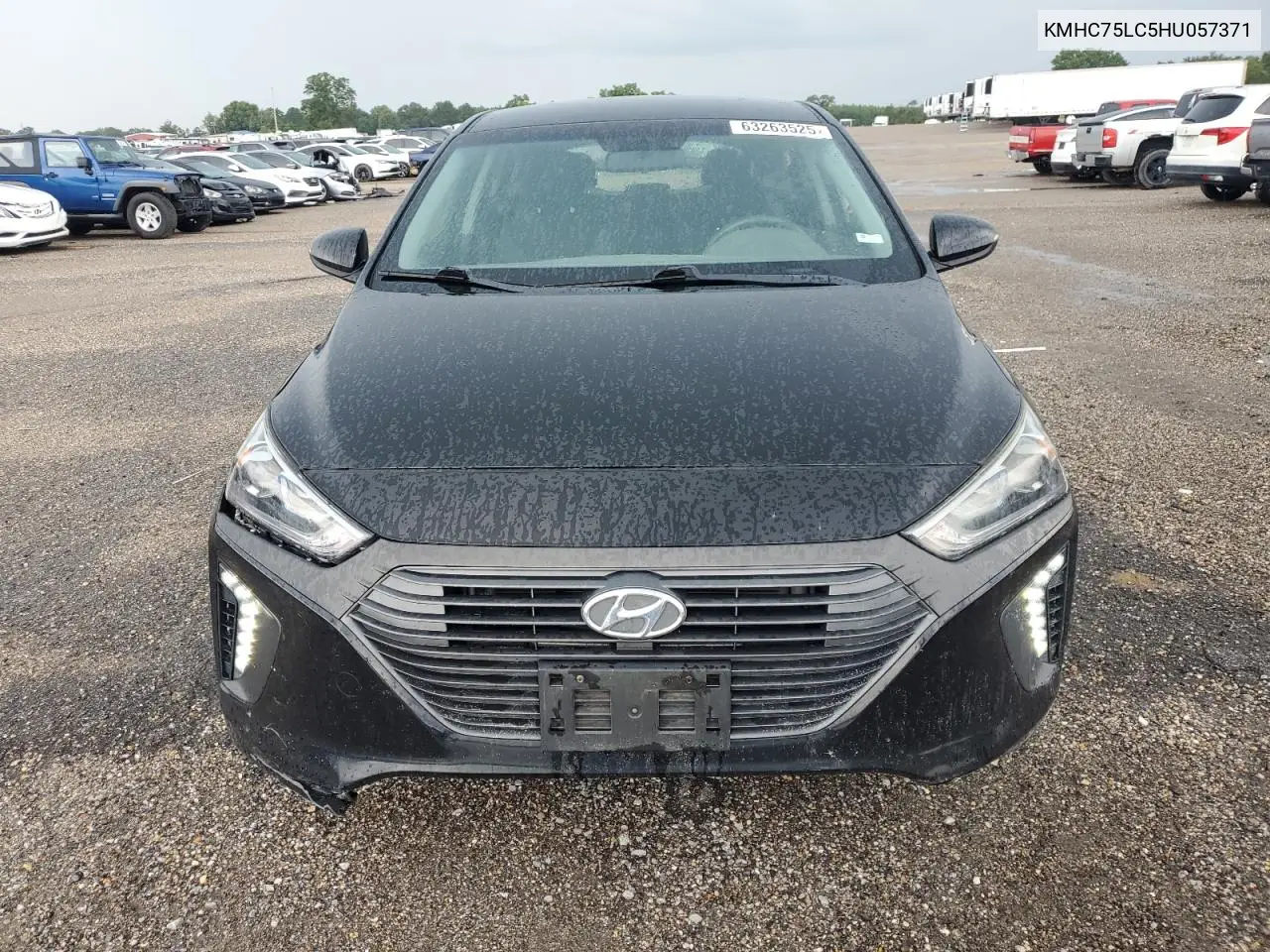 2017 Hyundai Ioniq Sel VIN: KMHC75LC5HU057371 Lot: 63263525