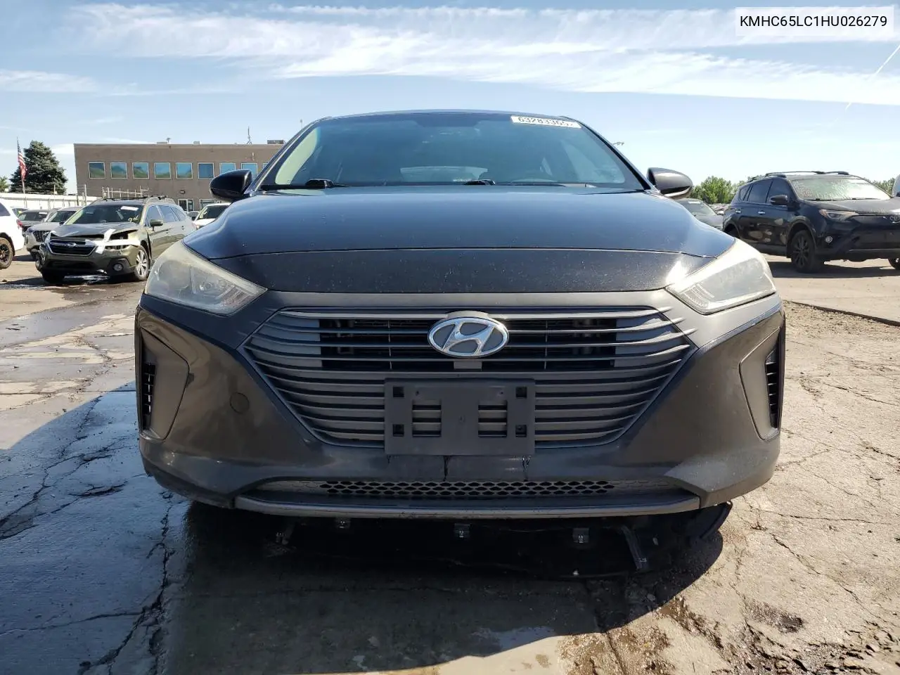 2017 Hyundai Ioniq Blue VIN: KMHC65LC1HU026279 Lot: 63283365