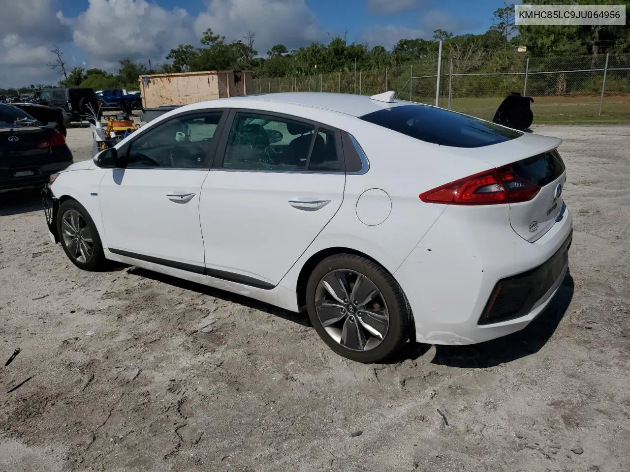 2018 Hyundai Ioniq Limited VIN: KMHC85LC9JU064956 Lot: 56101175