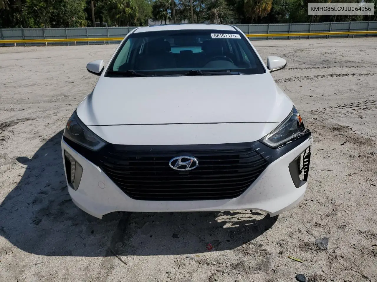 2018 Hyundai Ioniq Limited VIN: KMHC85LC9JU064956 Lot: 56101175