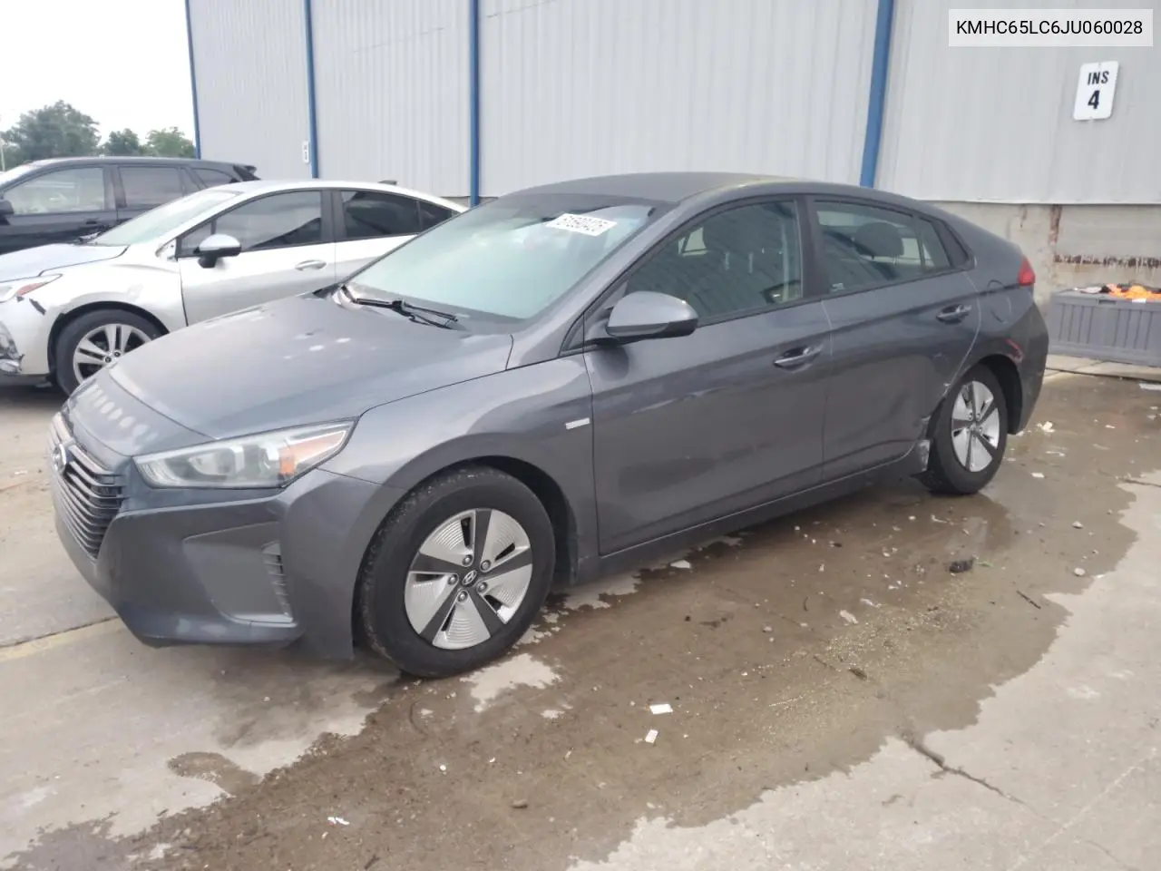 2018 Hyundai Ioniq Blue VIN: KMHC65LC6JU060028 Lot: 61590425