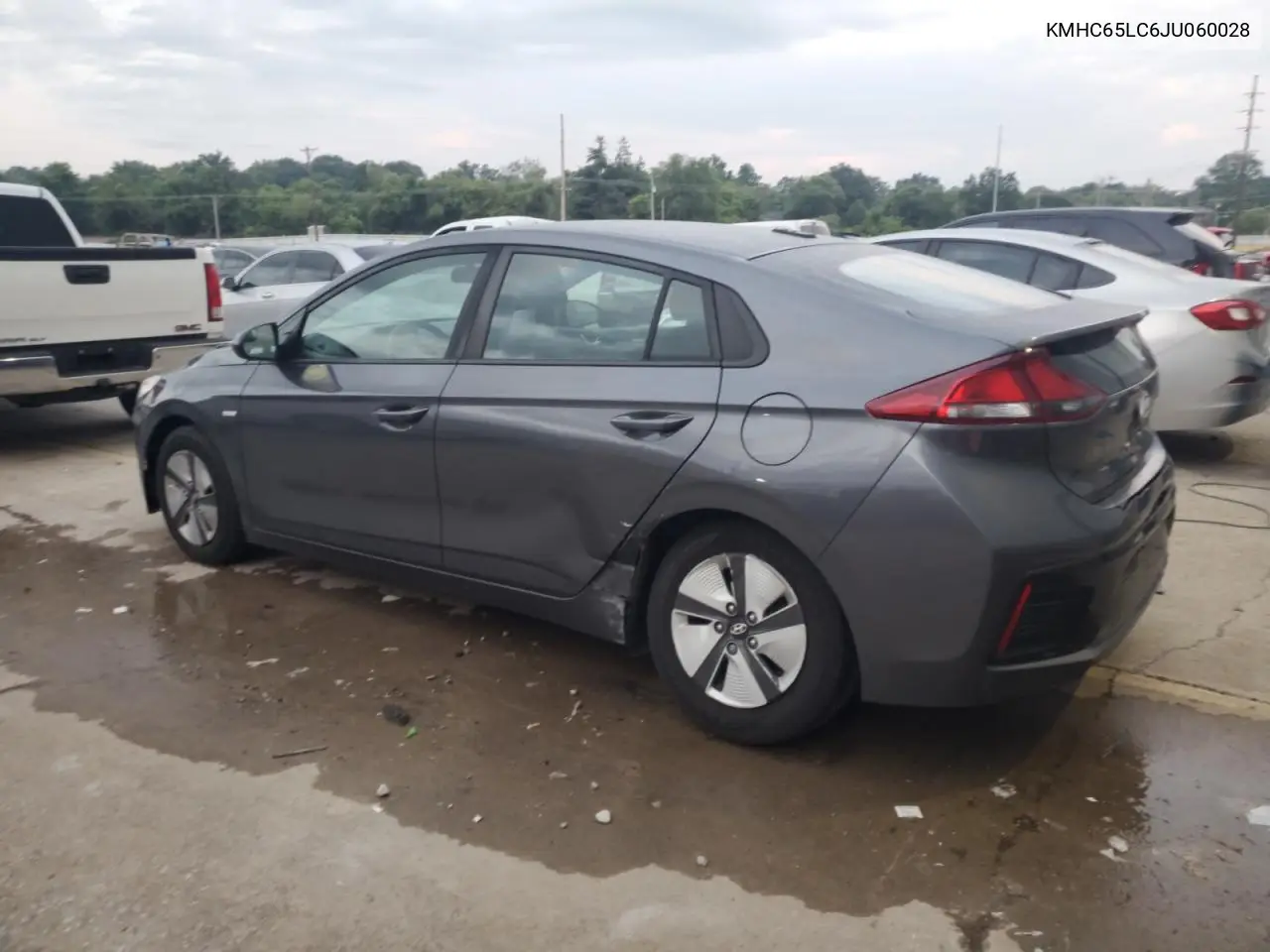 2018 Hyundai Ioniq Blue VIN: KMHC65LC6JU060028 Lot: 61590425