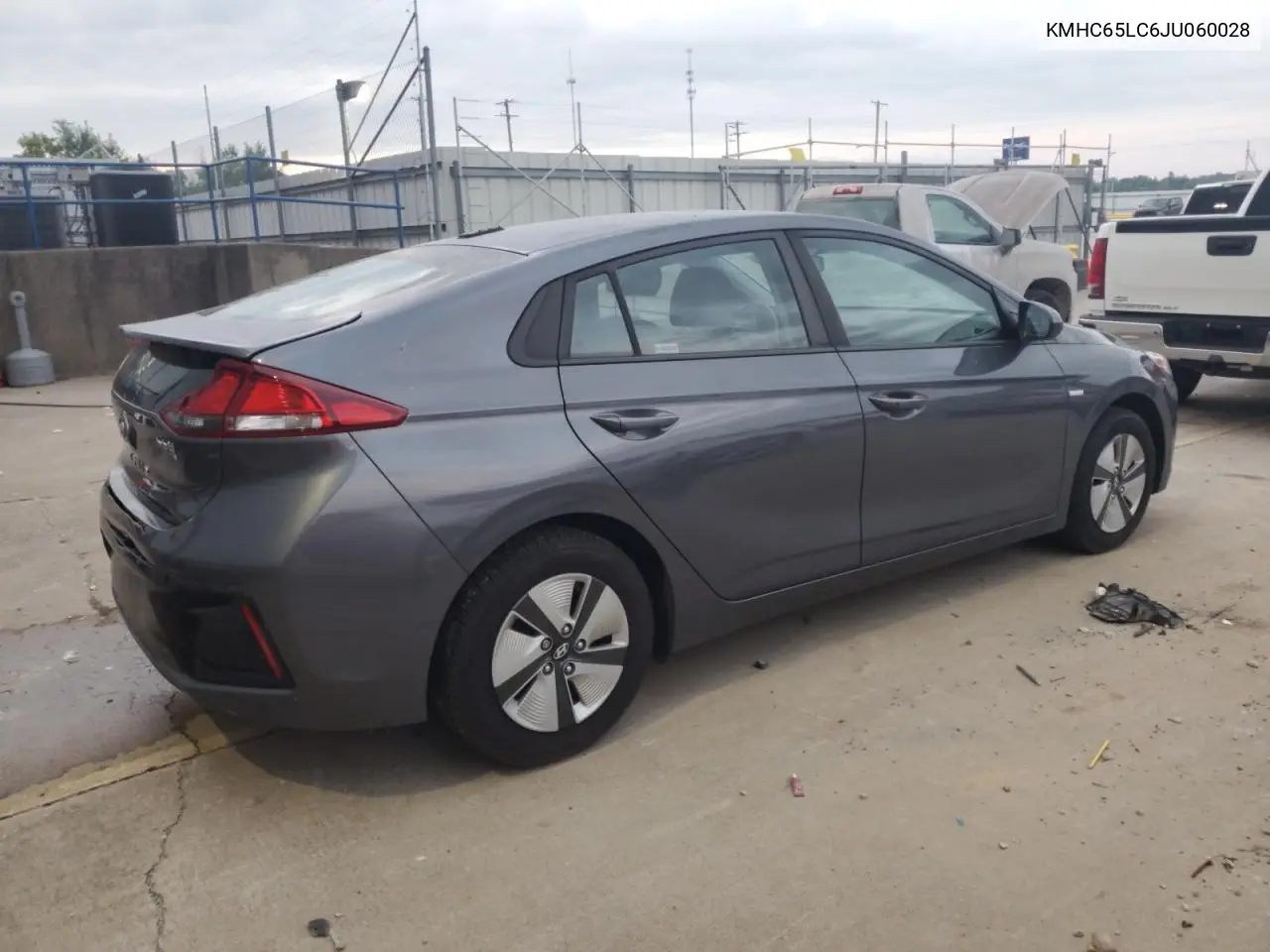 2018 Hyundai Ioniq Blue VIN: KMHC65LC6JU060028 Lot: 61590425