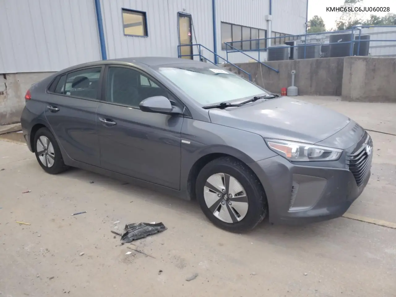 2018 Hyundai Ioniq Blue VIN: KMHC65LC6JU060028 Lot: 61590425