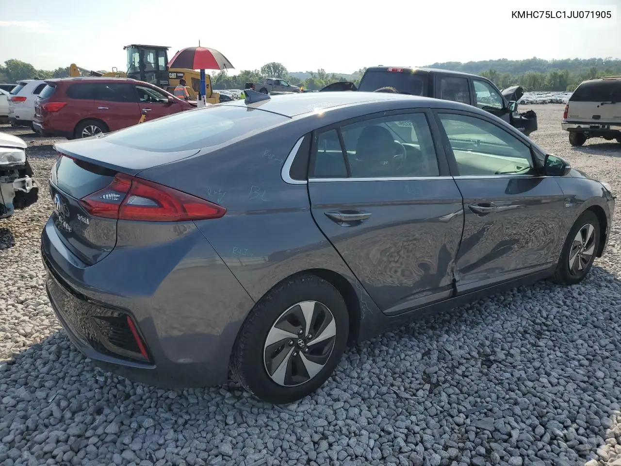 2018 Hyundai Ioniq Sel VIN: KMHC75LC1JU071905 Lot: 61866725