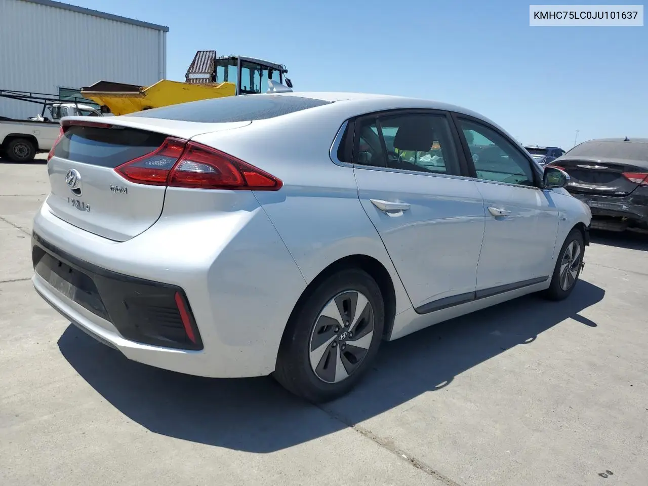 2018 Hyundai Ioniq Sel VIN: KMHC75LC0JU101637 Lot: 62080075