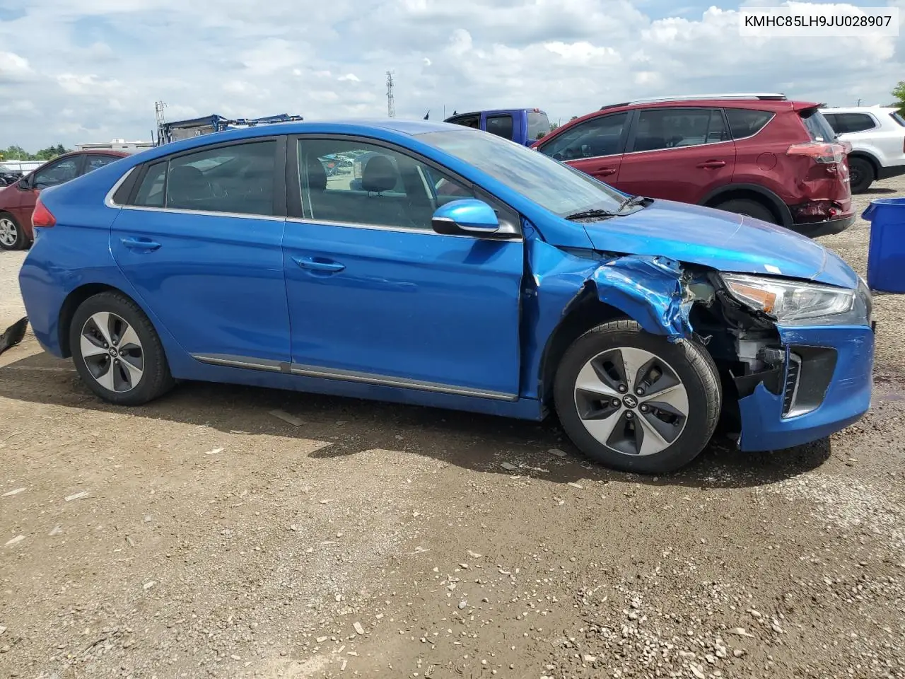 2018 Hyundai Ioniq Limited VIN: KMHC85LH9JU028907 Lot: 62452665