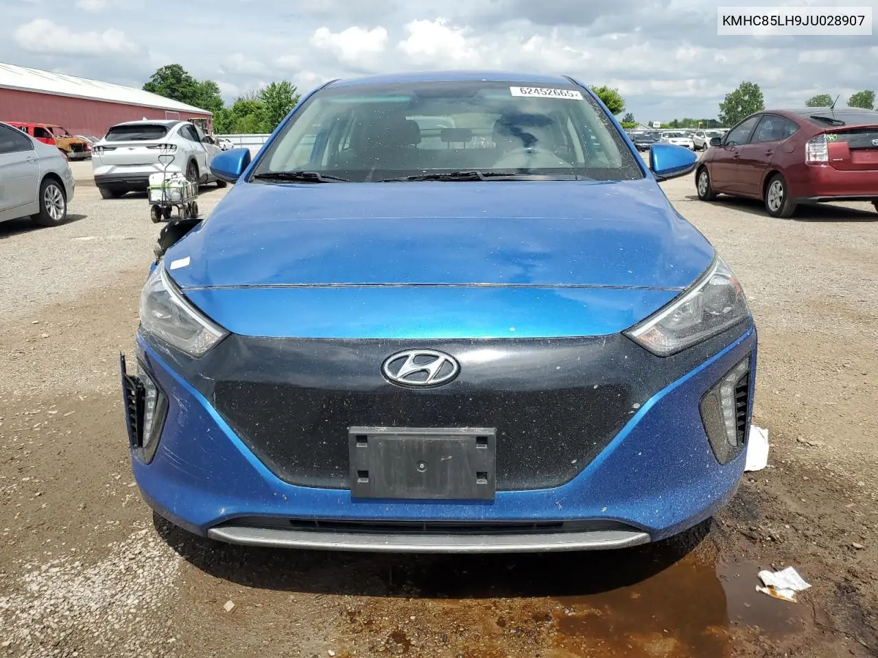 2018 Hyundai Ioniq Limited VIN: KMHC85LH9JU028907 Lot: 62452665