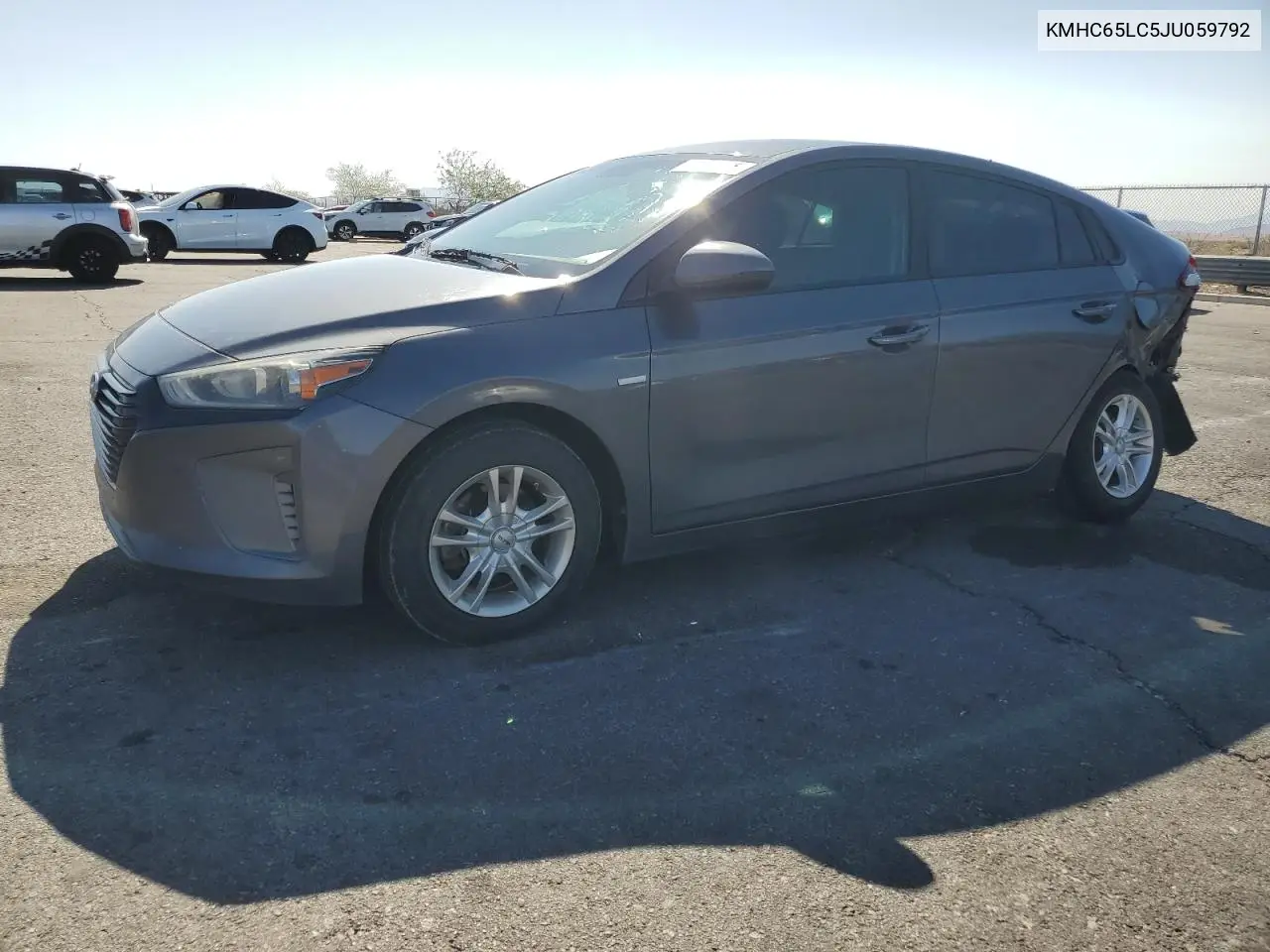 2018 Hyundai Ioniq Blue VIN: KMHC65LC5JU059792 Lot: 62895735