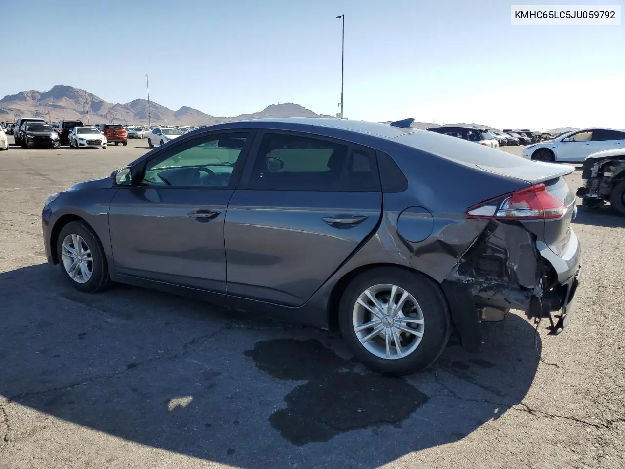 2018 Hyundai Ioniq Blue VIN: KMHC65LC5JU059792 Lot: 62895735