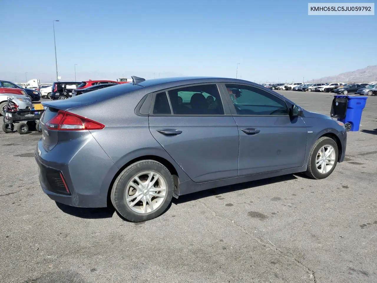 2018 Hyundai Ioniq Blue VIN: KMHC65LC5JU059792 Lot: 62895735
