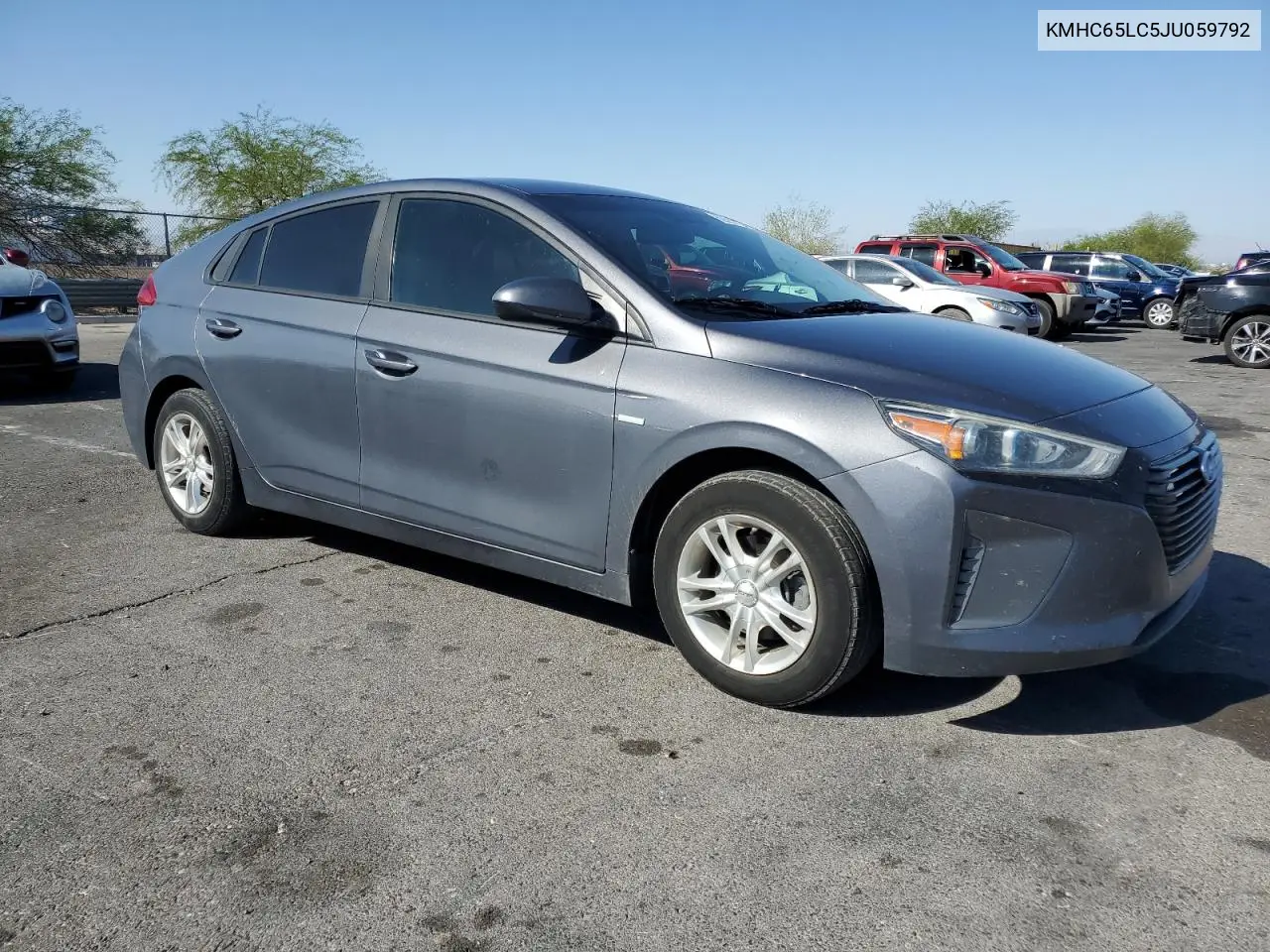 2018 Hyundai Ioniq Blue VIN: KMHC65LC5JU059792 Lot: 62895735