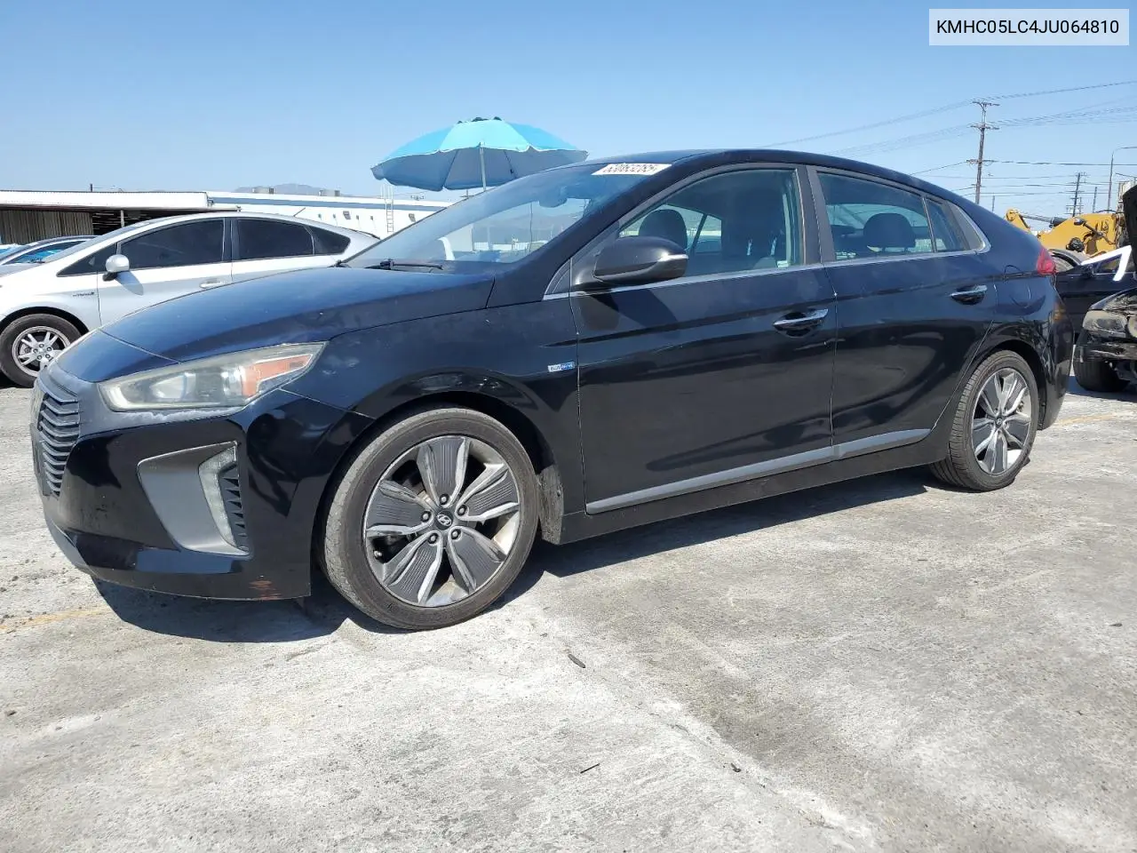 2018 Hyundai Ioniq Limited VIN: KMHC05LC4JU064810 Lot: 63063285