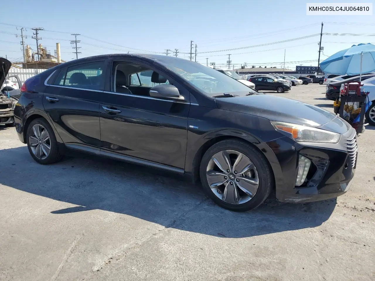 2018 Hyundai Ioniq Limited VIN: KMHC05LC4JU064810 Lot: 63063285