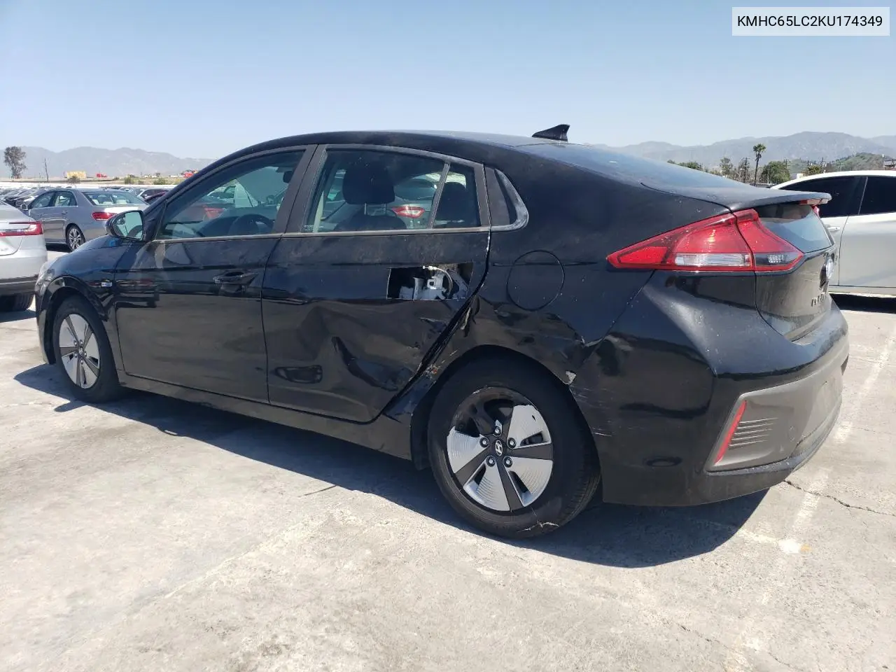 2019 Hyundai Ioniq Blue VIN: KMHC65LC2KU174349 Lot: 41398595