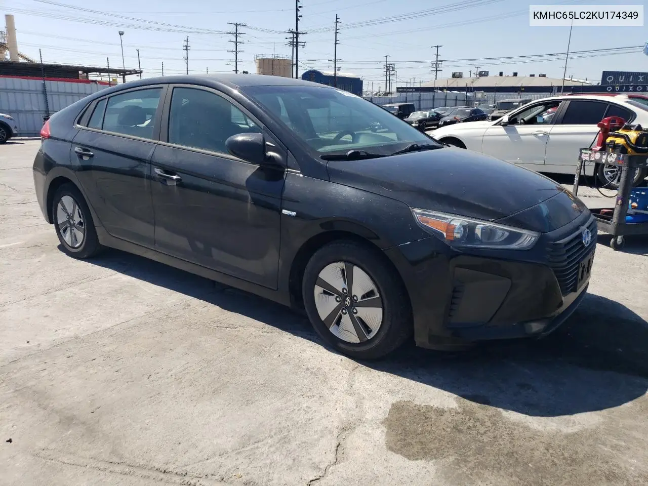 2019 Hyundai Ioniq Blue VIN: KMHC65LC2KU174349 Lot: 41398595