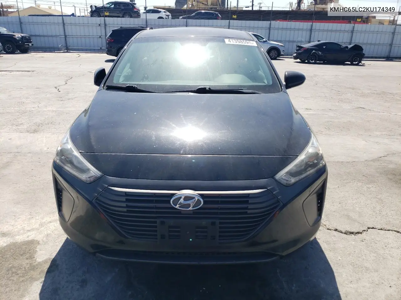 2019 Hyundai Ioniq Blue VIN: KMHC65LC2KU174349 Lot: 41398595