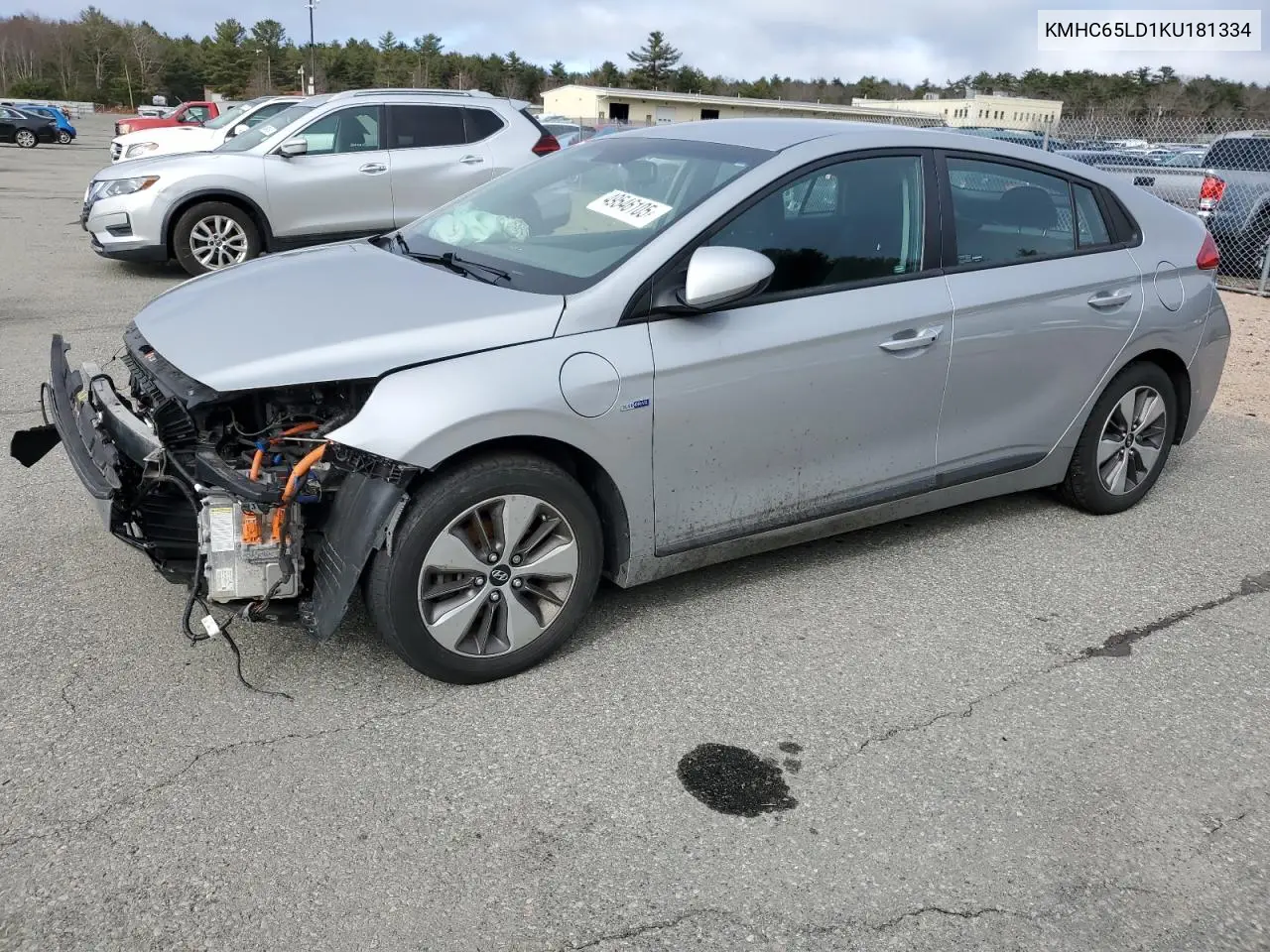 2019 Hyundai Ioniq VIN: KMHC65LD1KU181334 Lot: 49546105