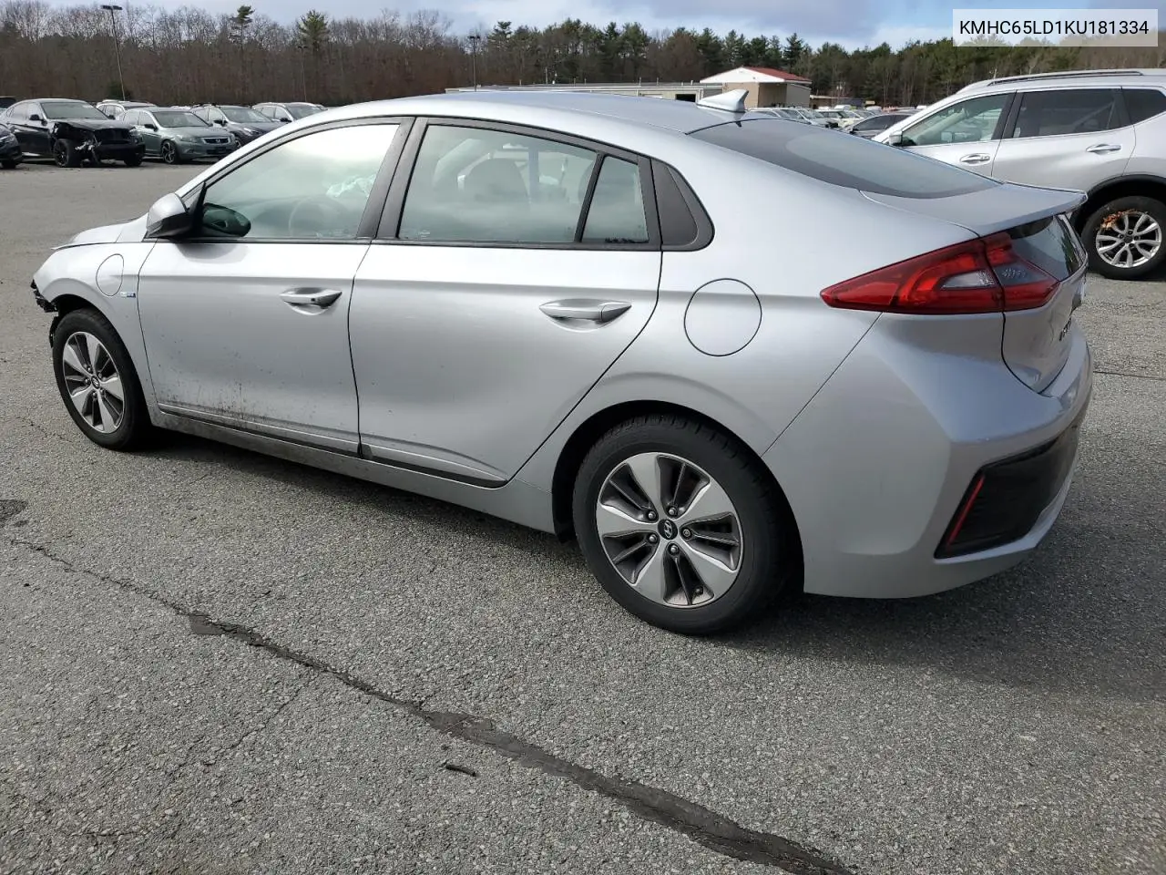 2019 Hyundai Ioniq VIN: KMHC65LD1KU181334 Lot: 49546105