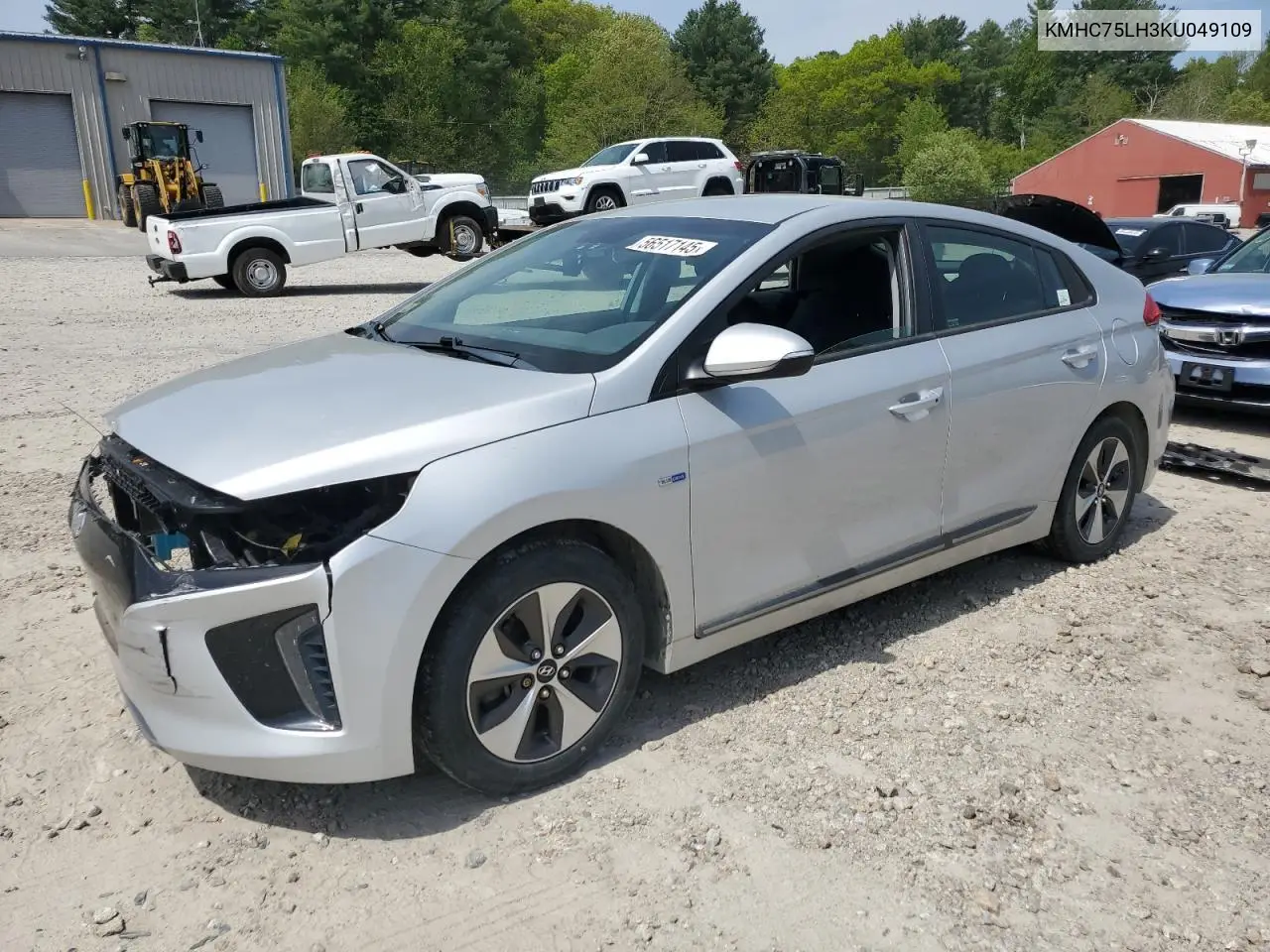 2019 Hyundai Ioniq VIN: KMHC75LH3KU049109 Lot: 56517145