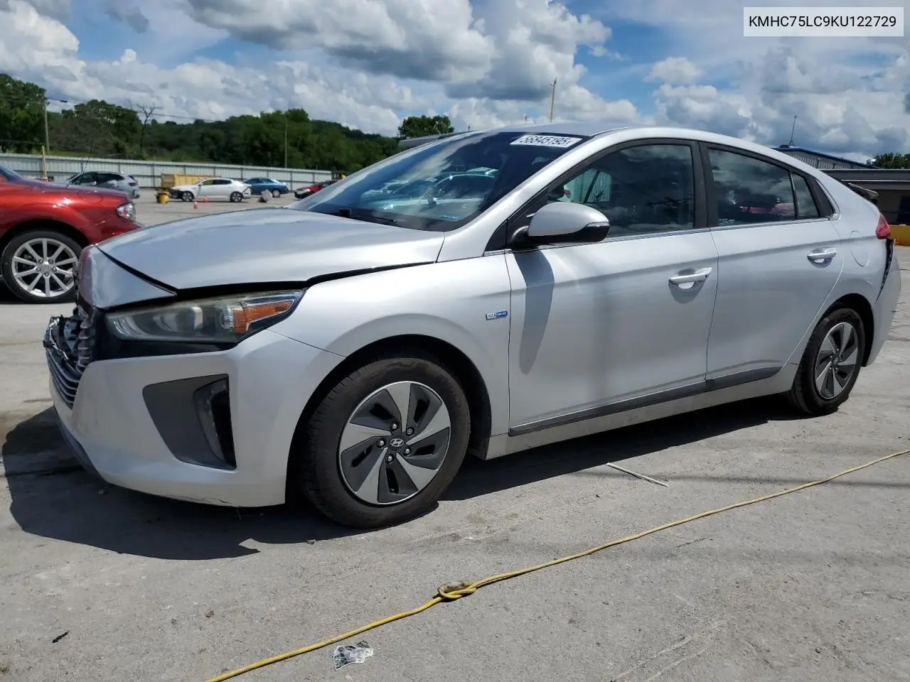 2019 Hyundai Ioniq Sel VIN: KMHC75LC9KU122729 Lot: 56845195