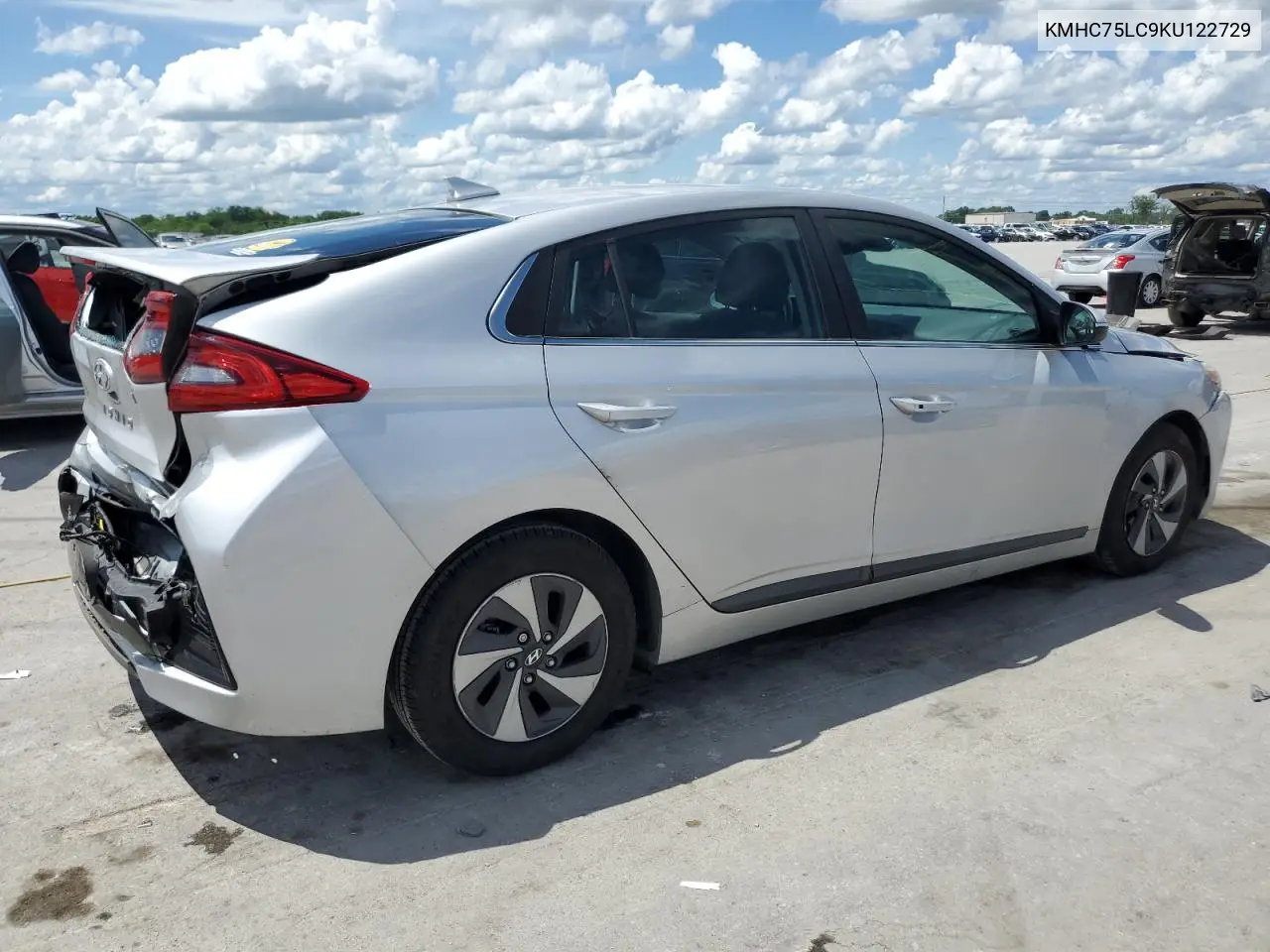 2019 Hyundai Ioniq Sel VIN: KMHC75LC9KU122729 Lot: 56845195