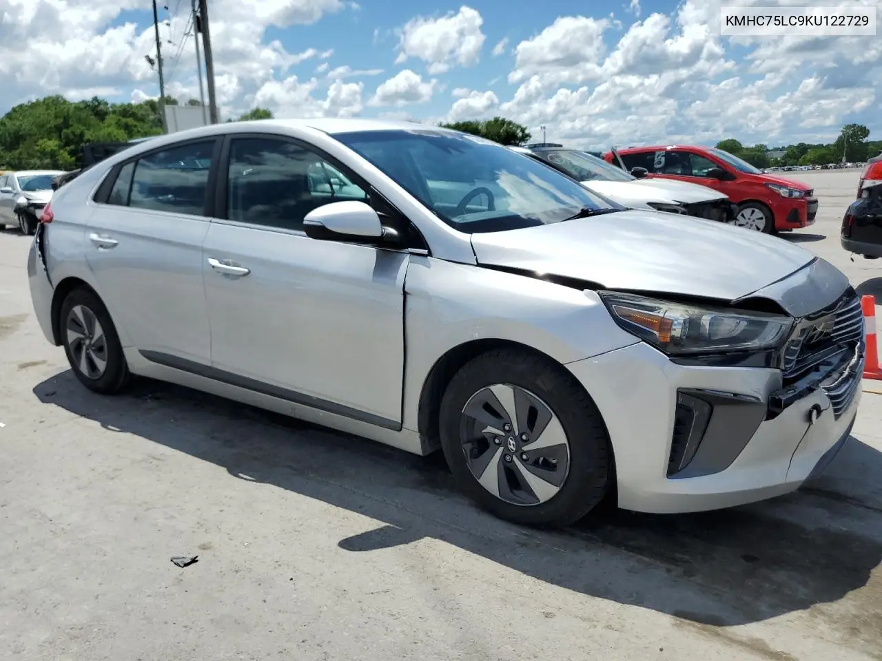 2019 Hyundai Ioniq Sel VIN: KMHC75LC9KU122729 Lot: 56845195