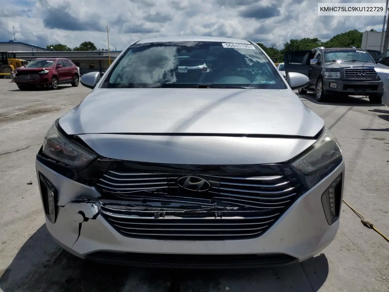2019 Hyundai Ioniq Sel VIN: KMHC75LC9KU122729 Lot: 56845195