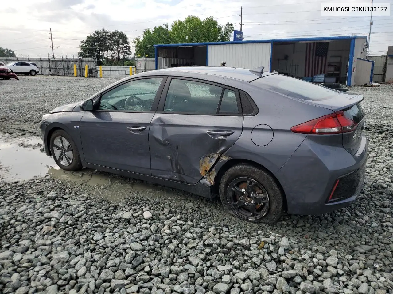 2019 Hyundai Ioniq Blue VIN: KMHC65LC3KU133177 Lot: 57090375