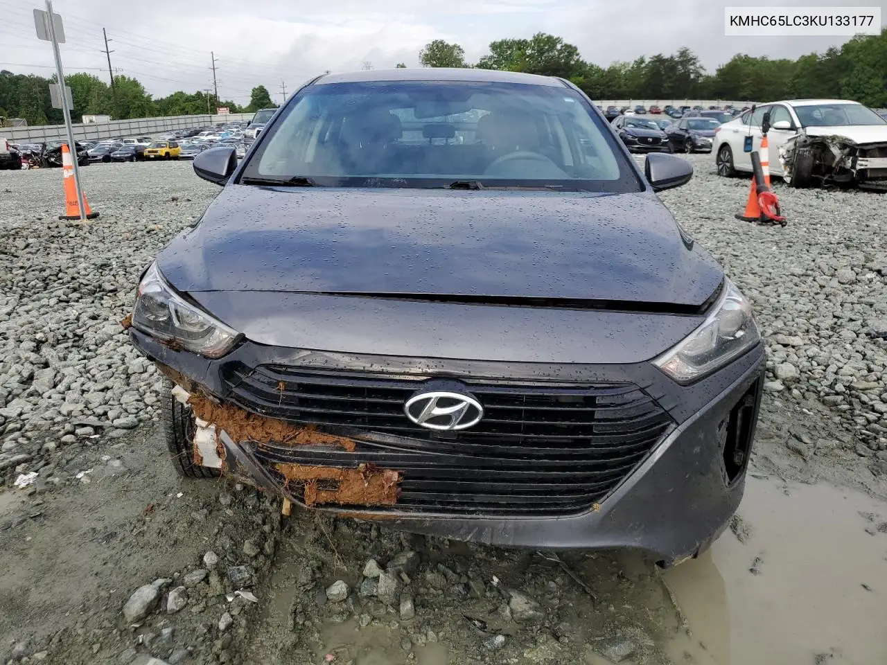 2019 Hyundai Ioniq Blue VIN: KMHC65LC3KU133177 Lot: 57090375