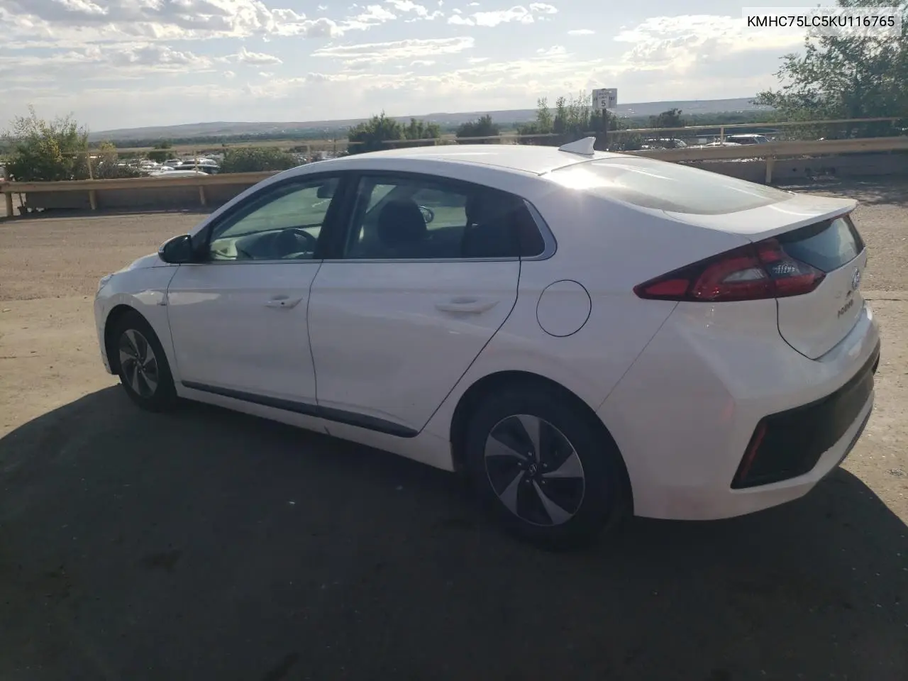 2019 Hyundai Ioniq Sel VIN: KMHC75LC5KU116765 Lot: 61848965