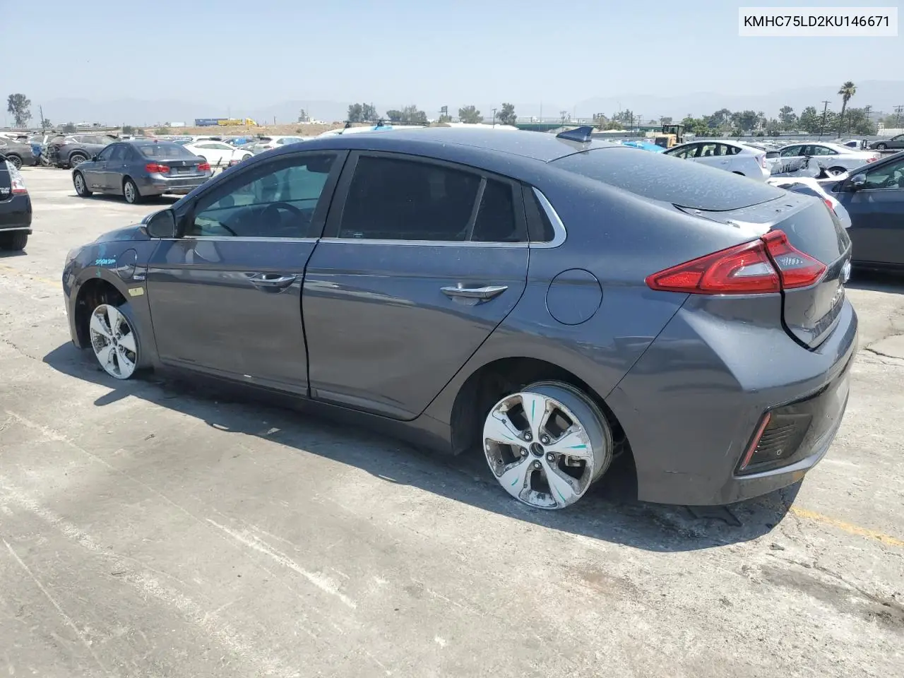 2019 Hyundai Ioniq Limited VIN: KMHC75LD2KU146671 Lot: 61872035