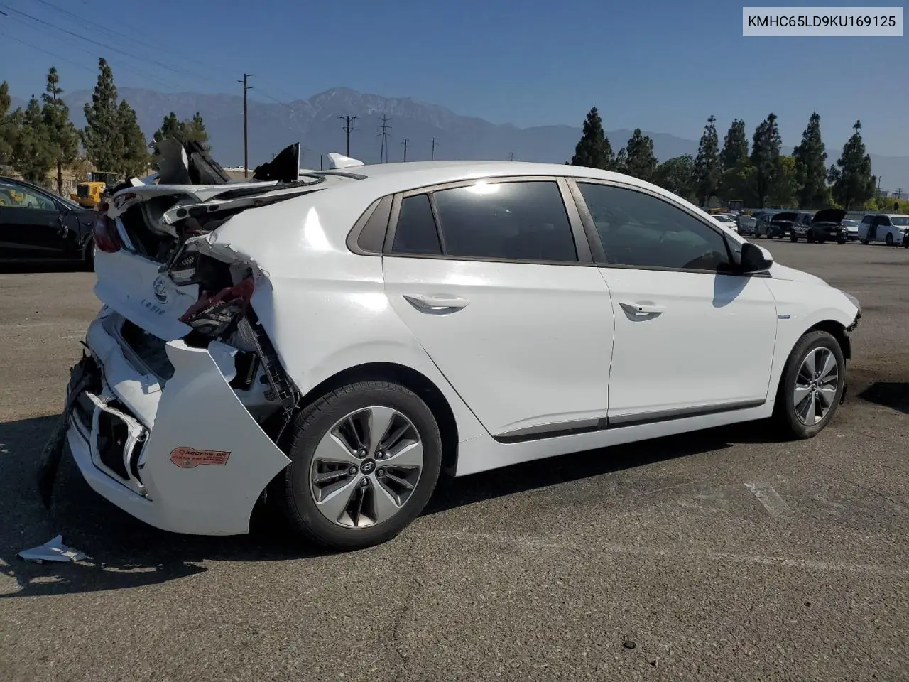 2019 Hyundai Ioniq VIN: KMHC65LD9KU169125 Lot: 62194335