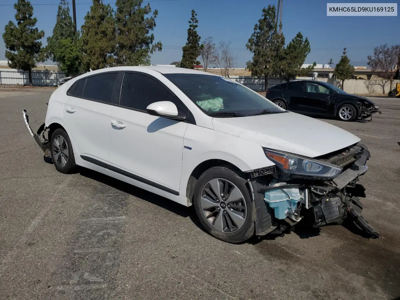 2019 Hyundai Ioniq VIN: KMHC65LD9KU169125 Lot: 62194335