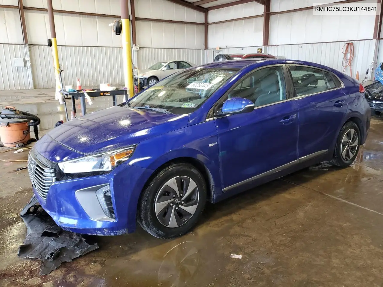 2019 Hyundai Ioniq Sel VIN: KMHC75LC3KU144841 Lot: 62282445
