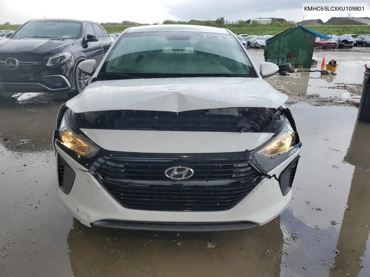 2019 Hyundai Ioniq Blue VIN: KMHC65LCXKU109801 Lot: 63087185