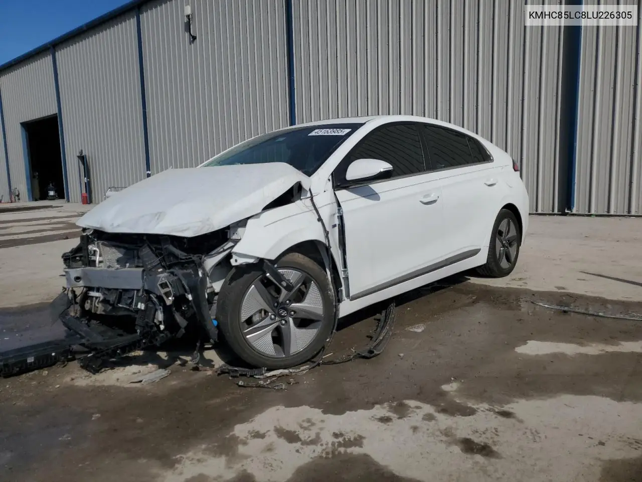 2020 Hyundai Ioniq Sel VIN: KMHC85LC8LU226305 Lot: 45163985