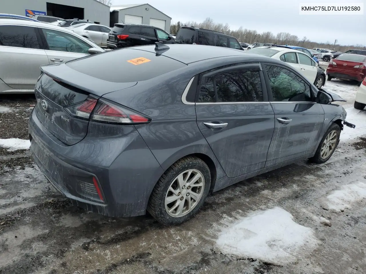 2020 Hyundai Ioniq Sel VIN: KMHC75LD7LU192580 Lot: 46898085