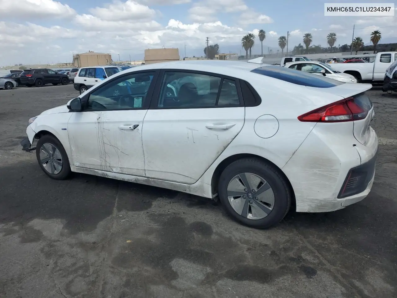 2020 Hyundai Ioniq Blue VIN: KMHC65LC1LU234347 Lot: 51694235