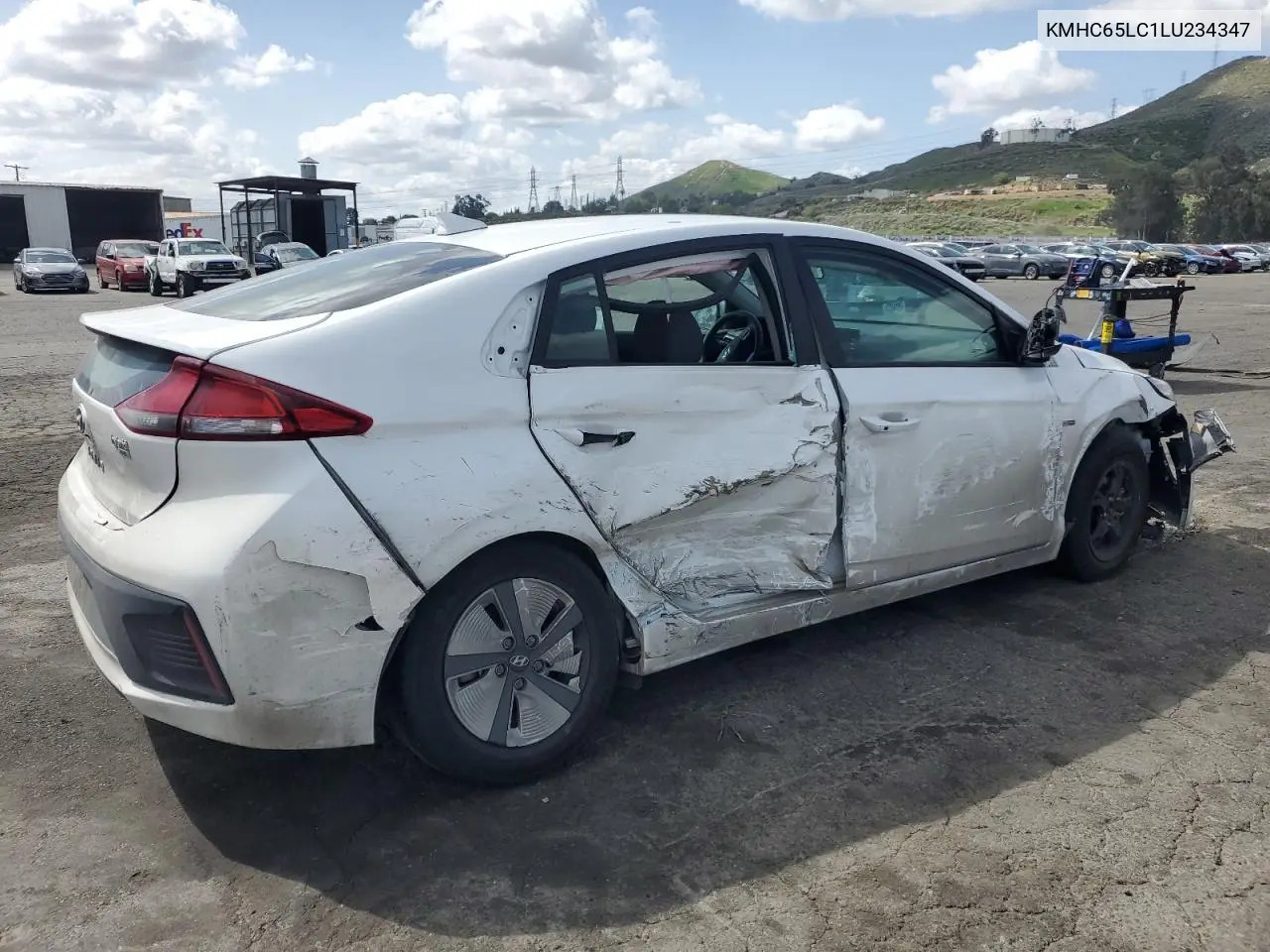2020 Hyundai Ioniq Blue VIN: KMHC65LC1LU234347 Lot: 51694235