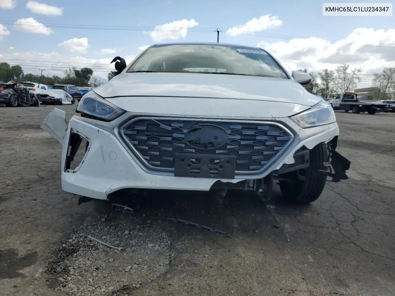 2020 Hyundai Ioniq Blue VIN: KMHC65LC1LU234347 Lot: 51694235